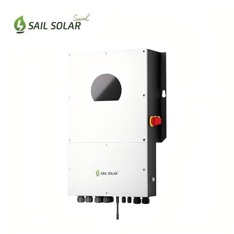 Inverter solari ibridi intelligenti a fase divisa da 48 V CC, inverter per accumulo di energia per sistema fotovoltaico da 12 kW per la casa